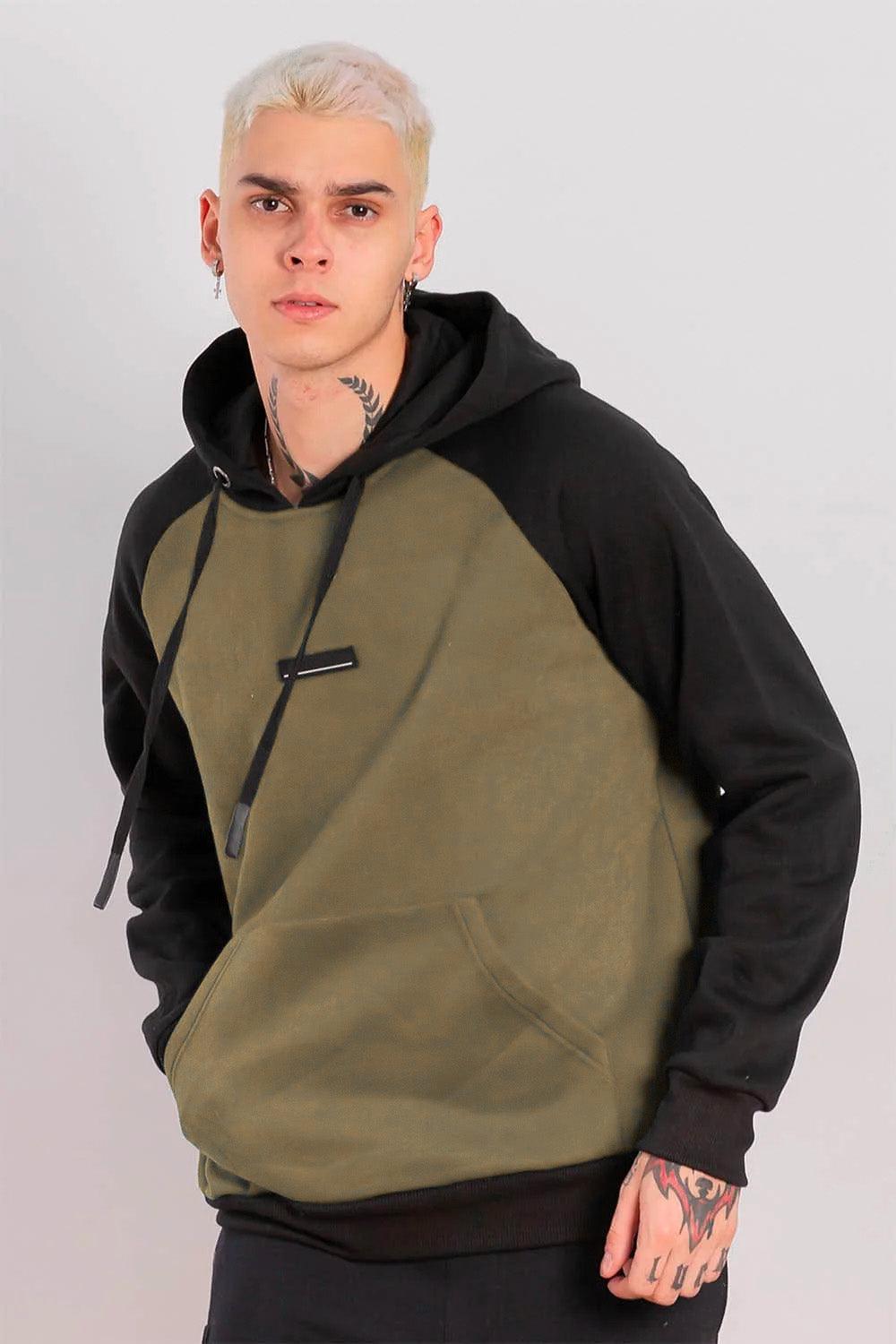 Polerón Hoodie Fleece Everyday Verde Gangster - Gangster