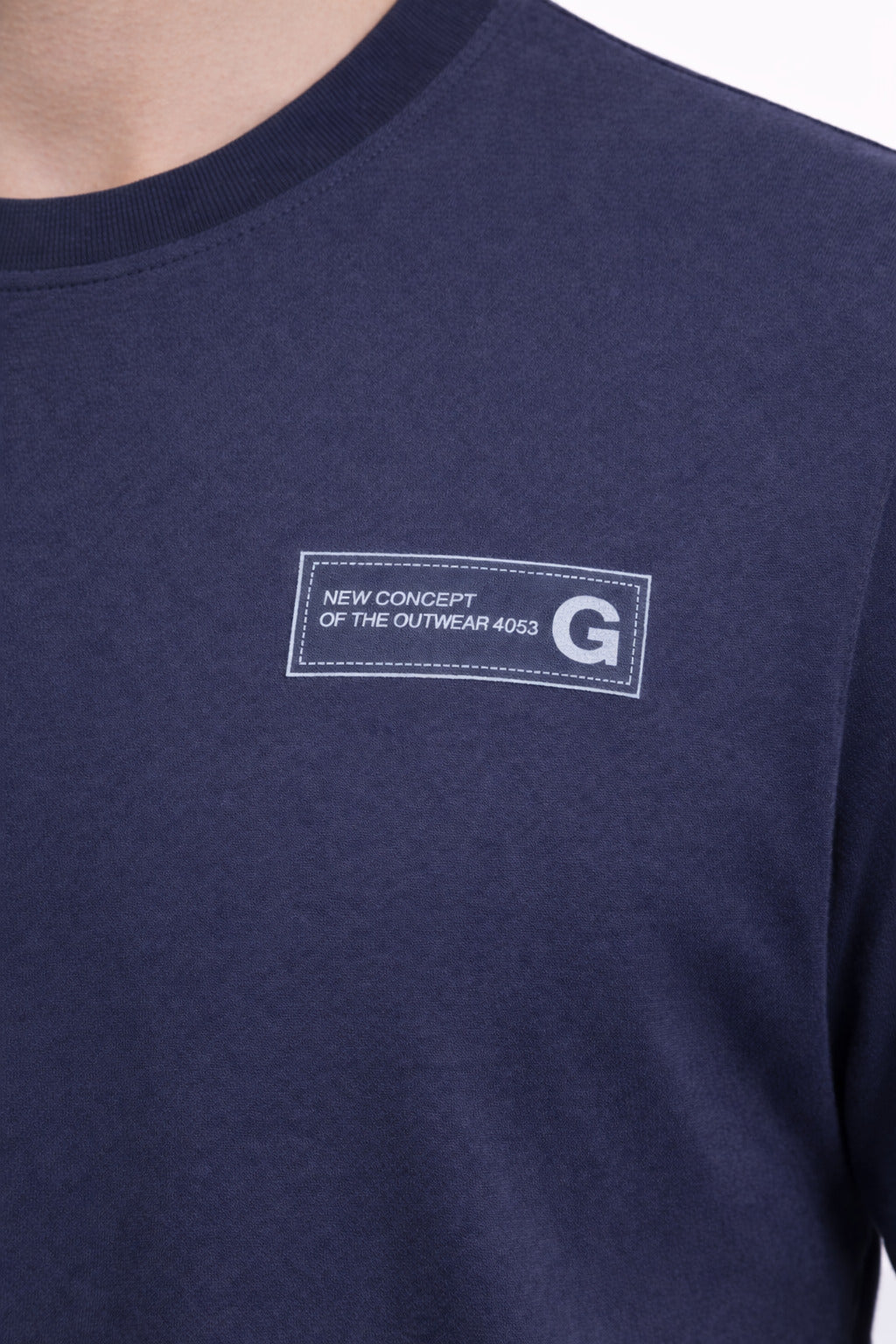 Polera ML Field Azul Marino