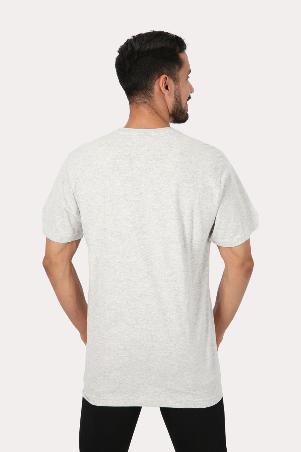 Polera Mc Básica Artful Gris Gangster