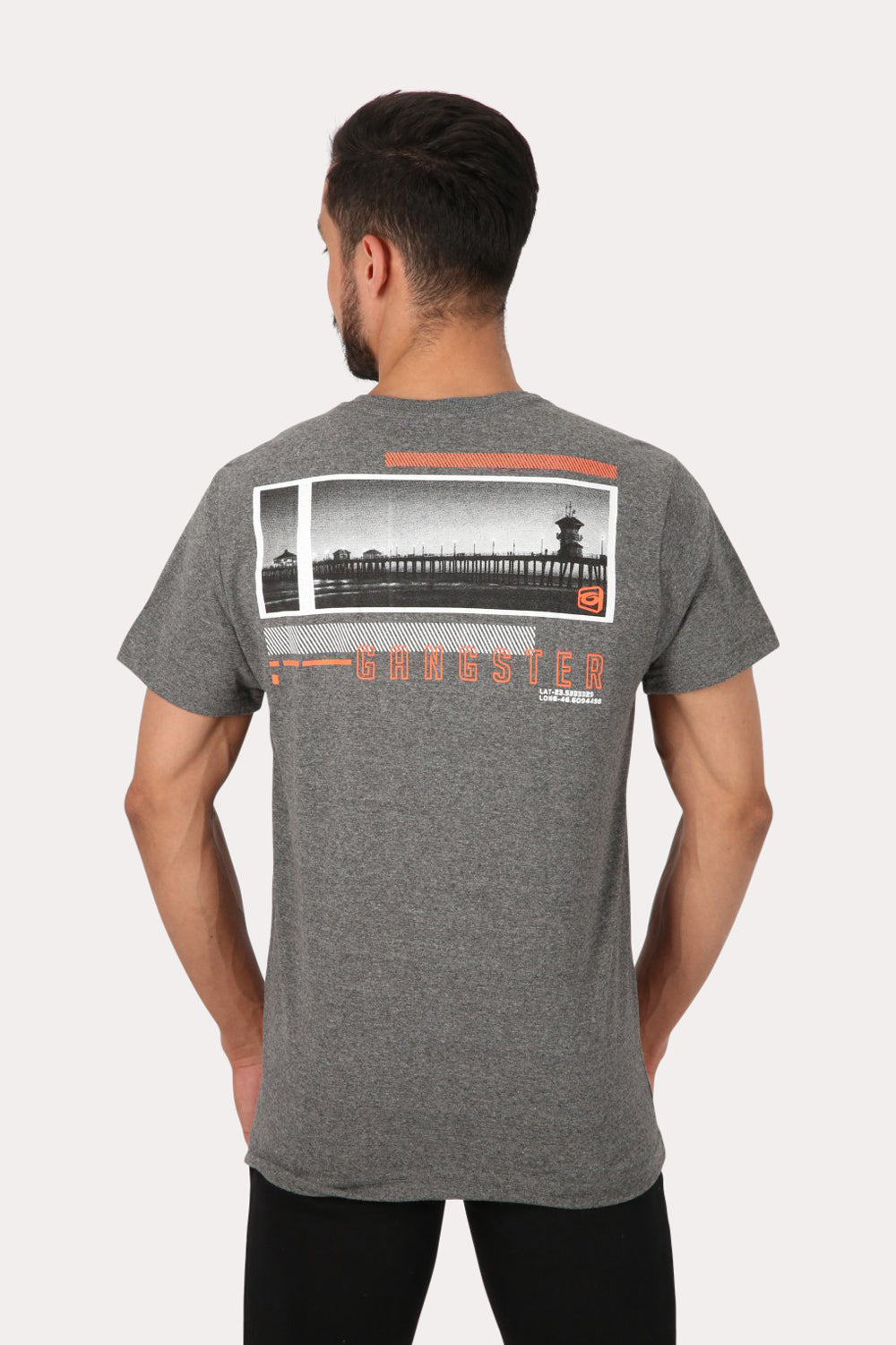Polera Mc Básica Ipanema Gris Gangster
