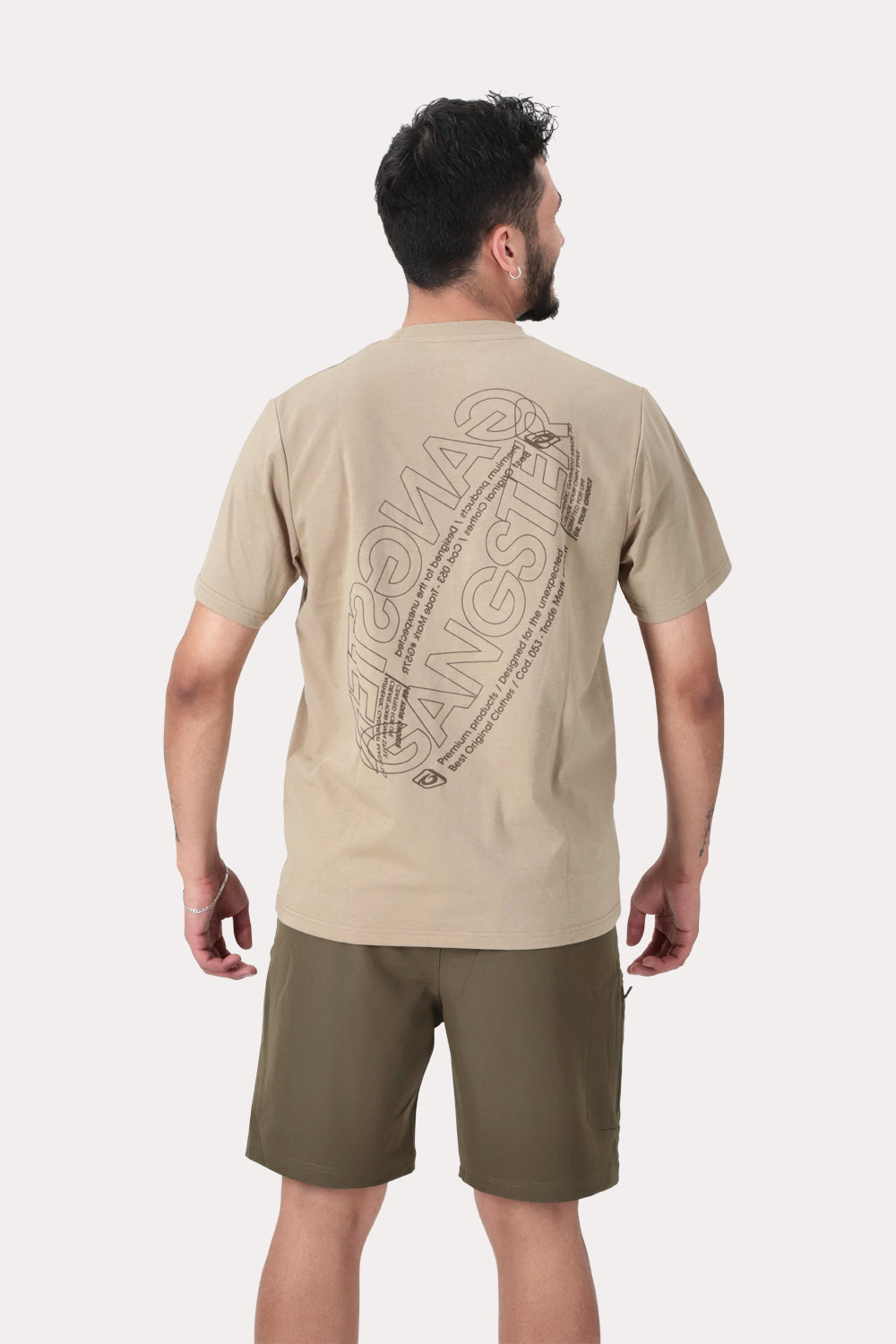 Polera Mc Basica Rocke Beige