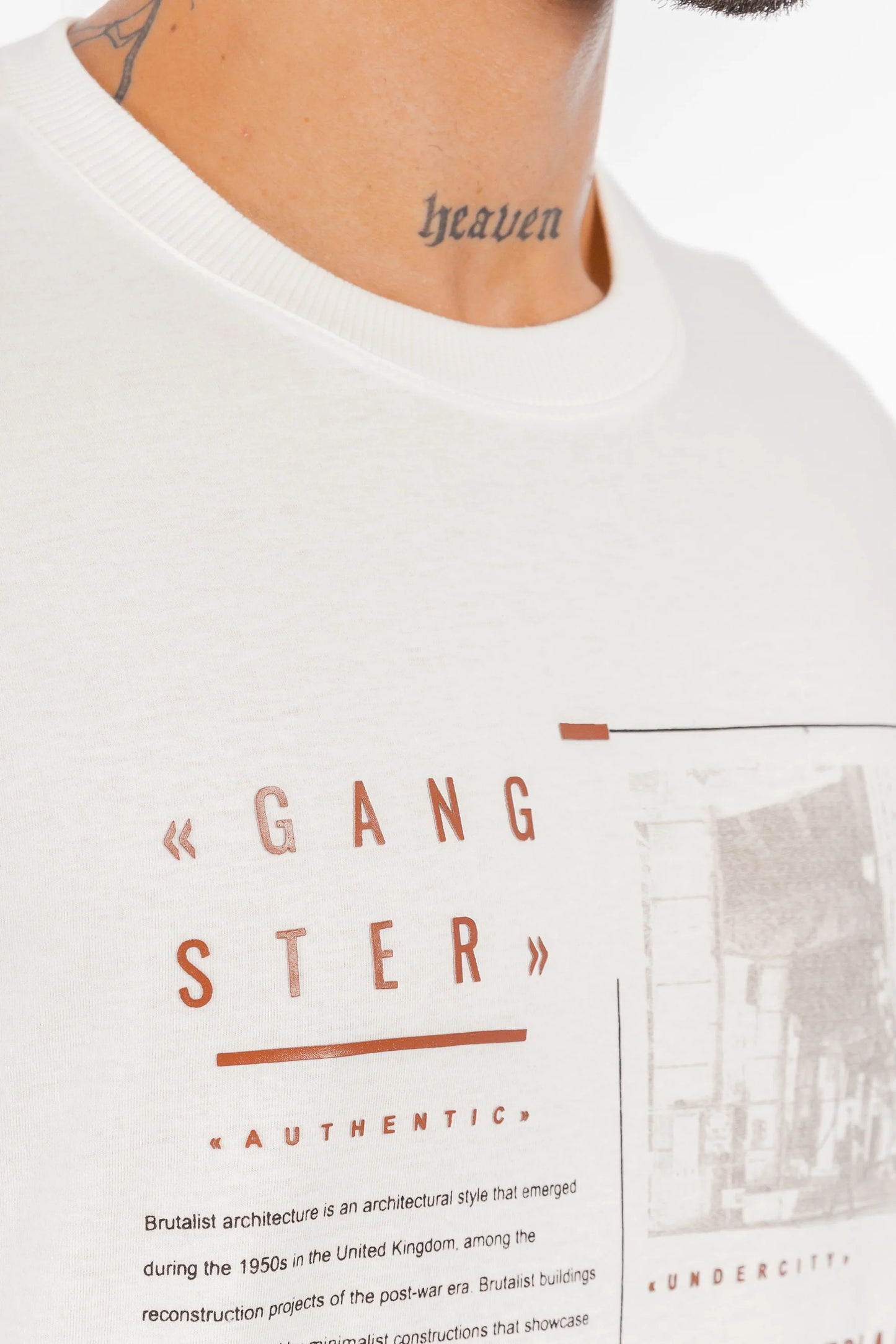 Polera Mc Basica Bridge Blanco - Gangster