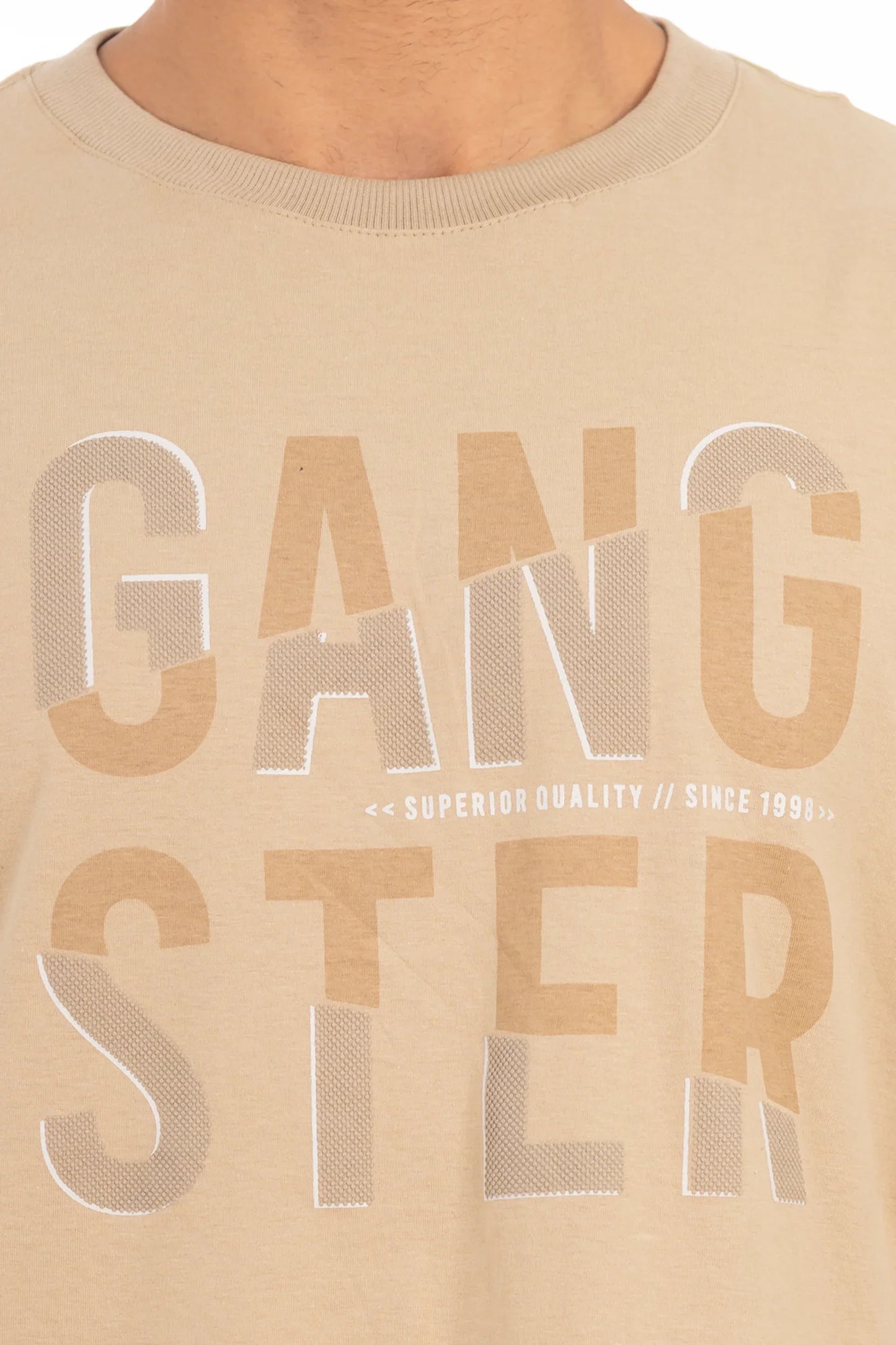 Polera Mc Basica Delancey Café - Gangster