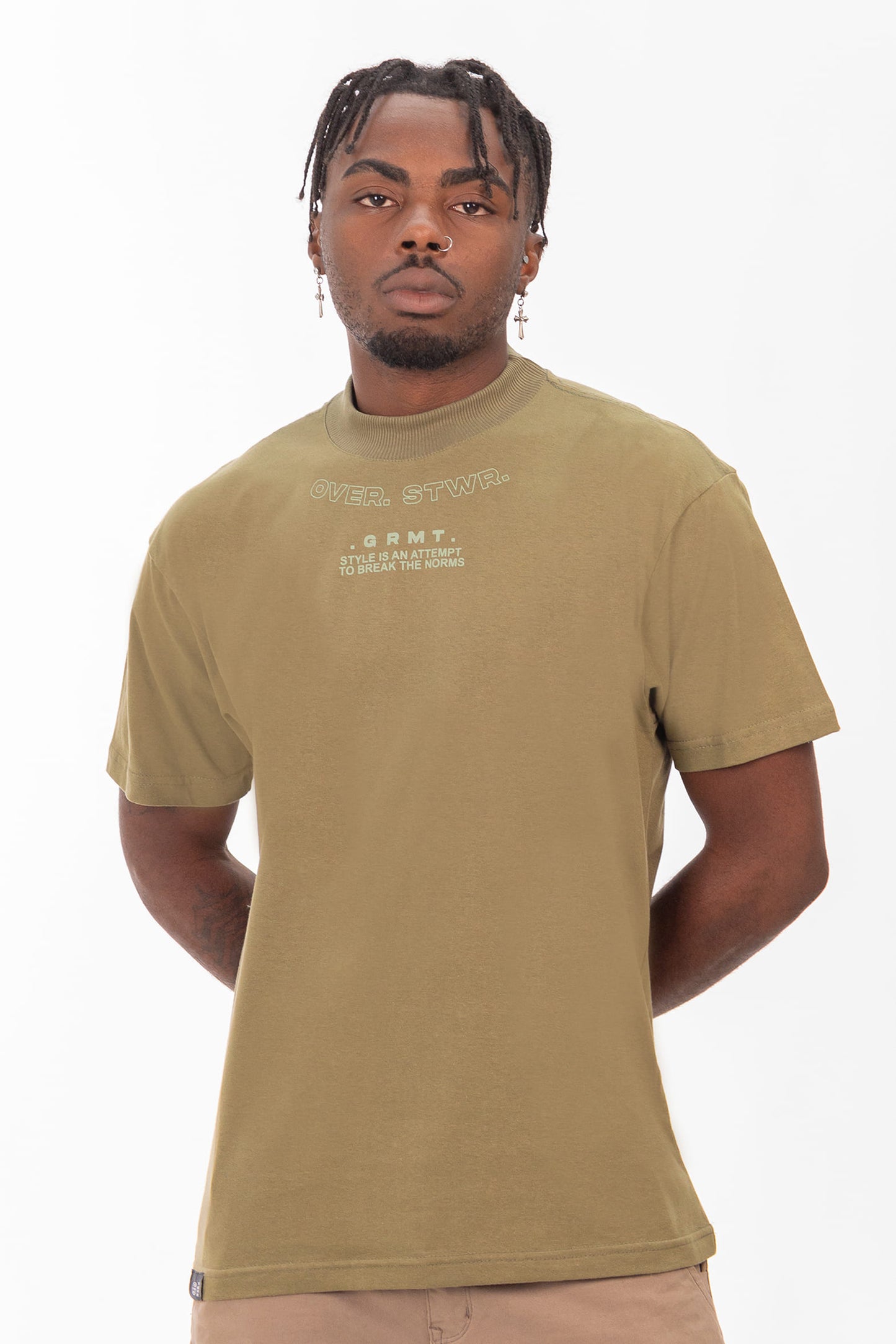 Polera Mc Stwr Verde Overcore