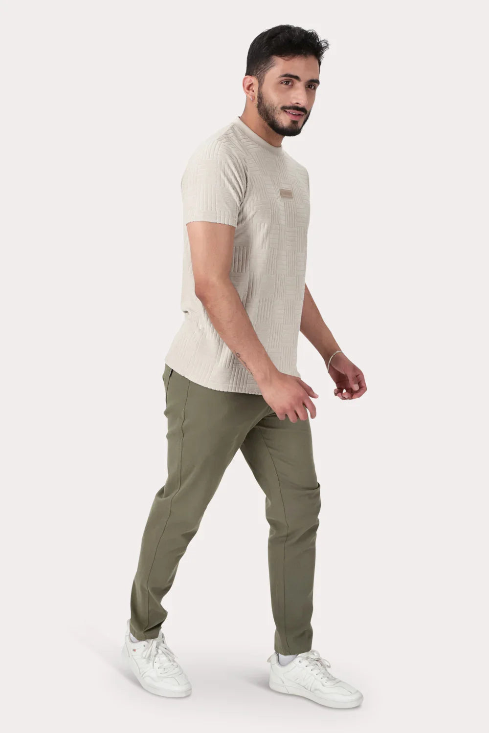 Polera Mc Jaquard 168 St Gris - Gangster