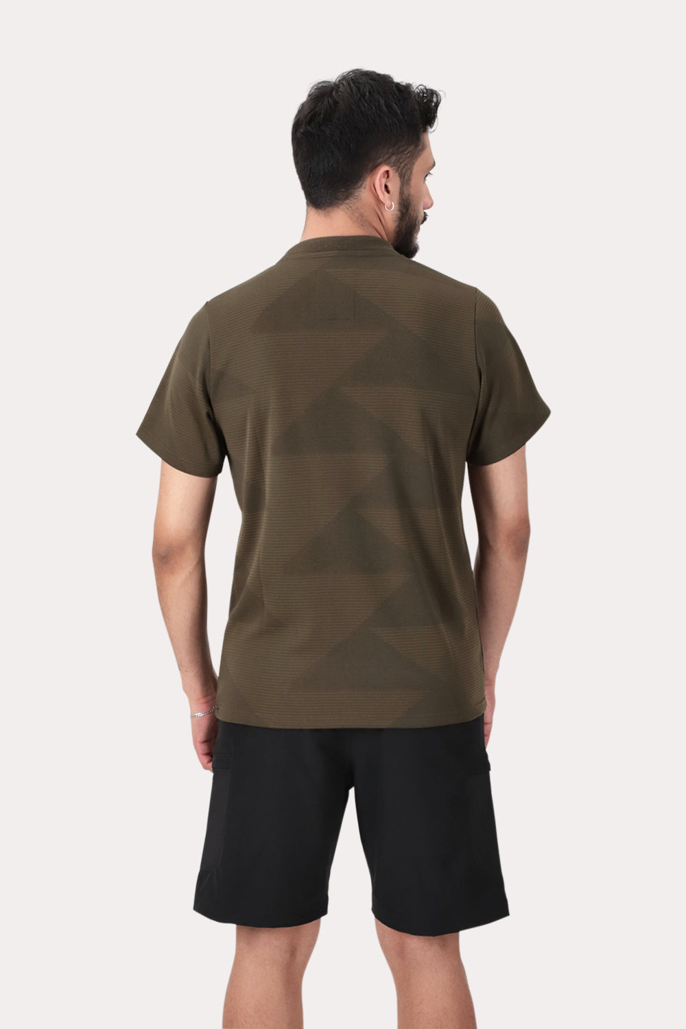 Polera Mc Jaquard Dyckman Crema