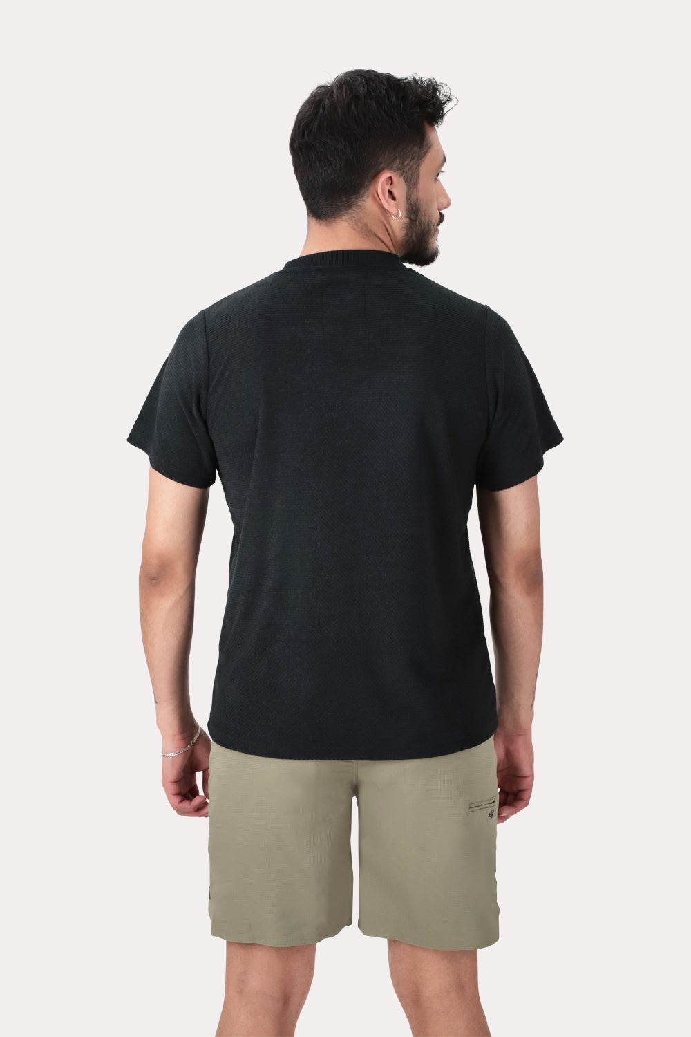 Polera Mc Jaquard Coney Negro
