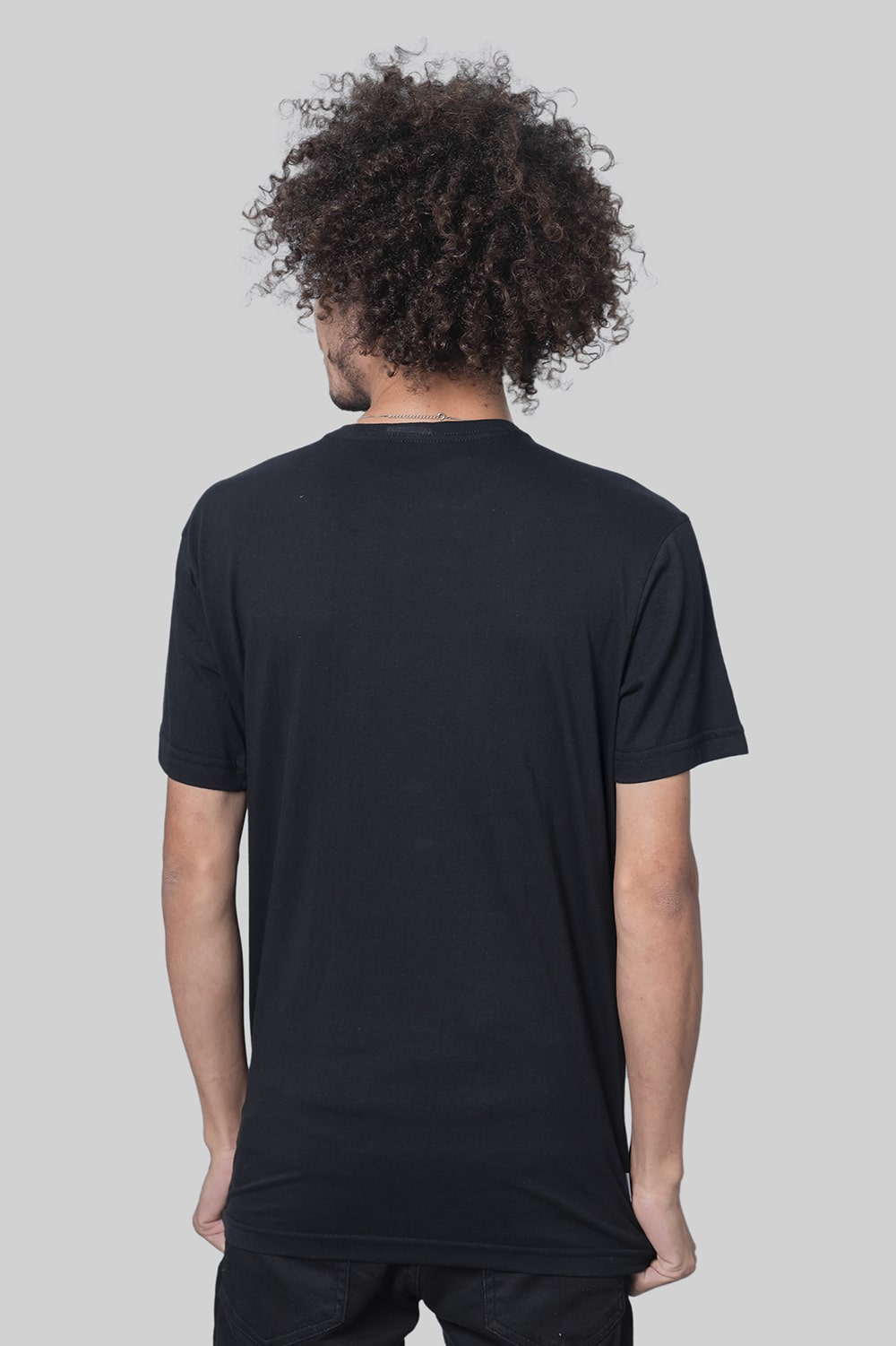 Plus Polera Mc Especial Over Negro Gangster