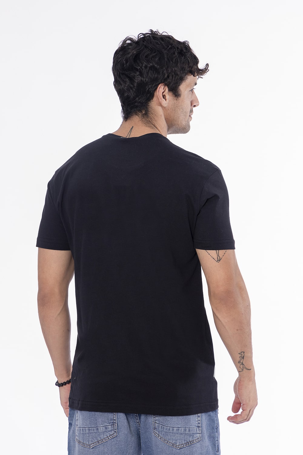 Polera Mc Especial Bigband Negro Gangster