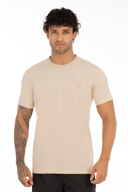 Polera Mc Textura Flatbush Beige
