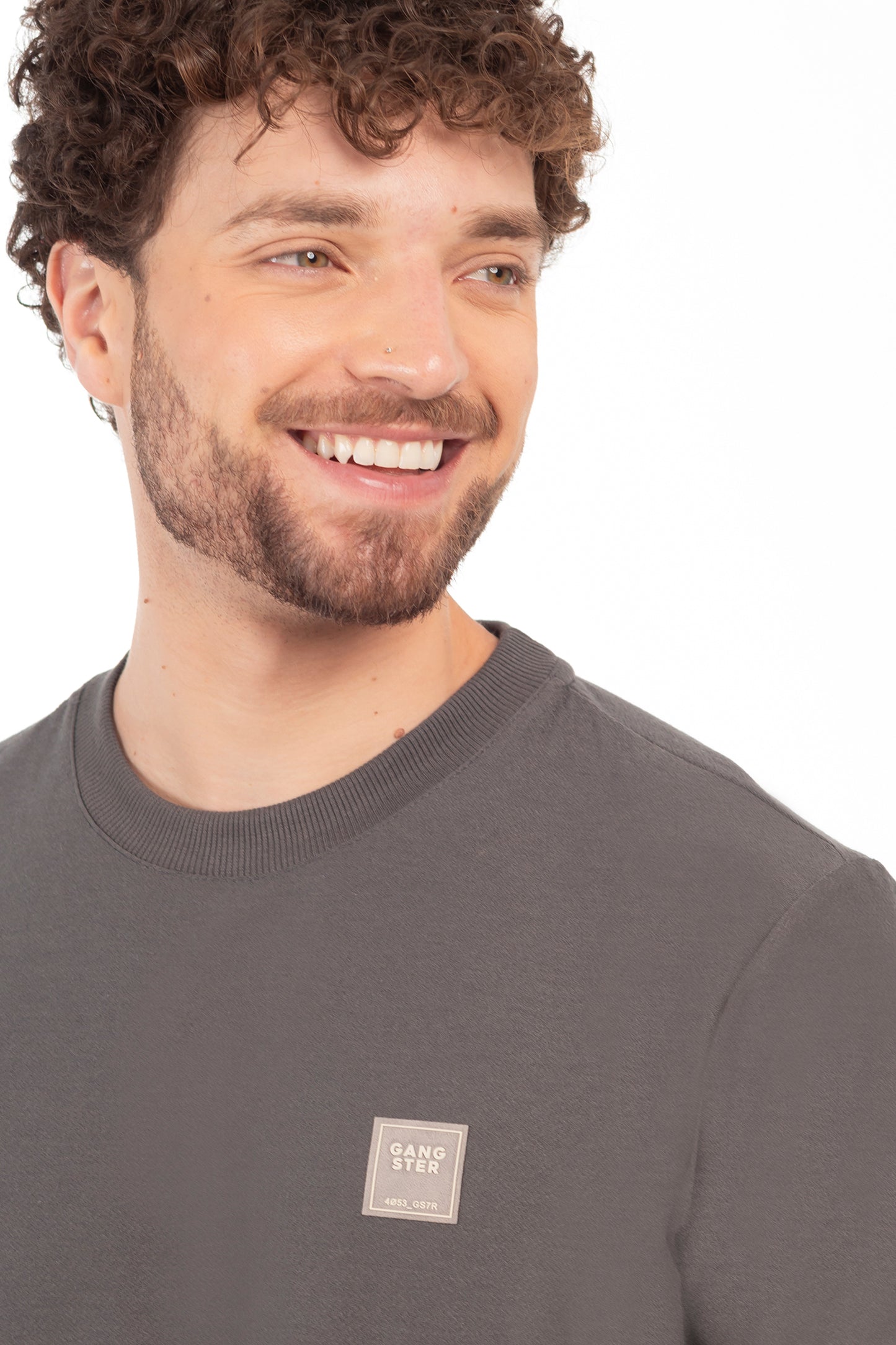 Polera Mc Textura Franklin Grafito