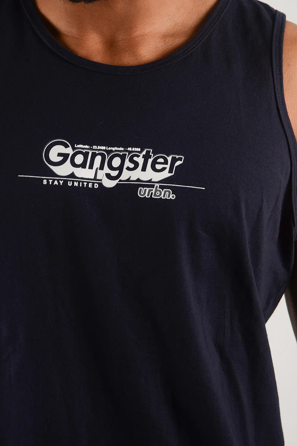 Polera Sm Urbn Azul Gangster - Gangster