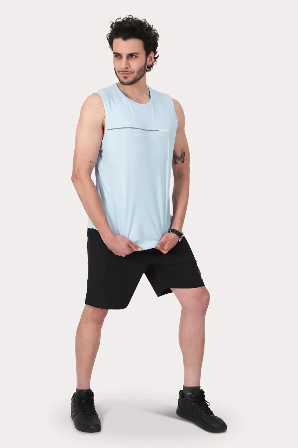 Polera Sm United Celeste Gangster - Gangster