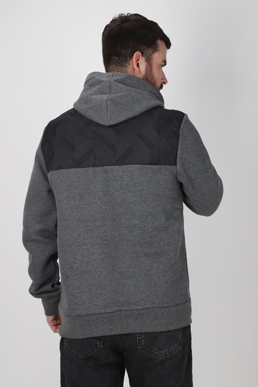 Chaqueta Híbrida Sintesis Gris Gangster