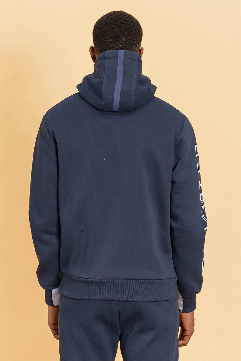 Polerón Full Zipper Fleece Power Azul Gangster - Gangster