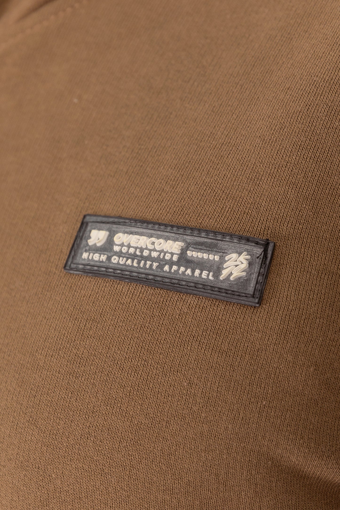 Poleron Full Zipper Fleece Carg Café Overcore