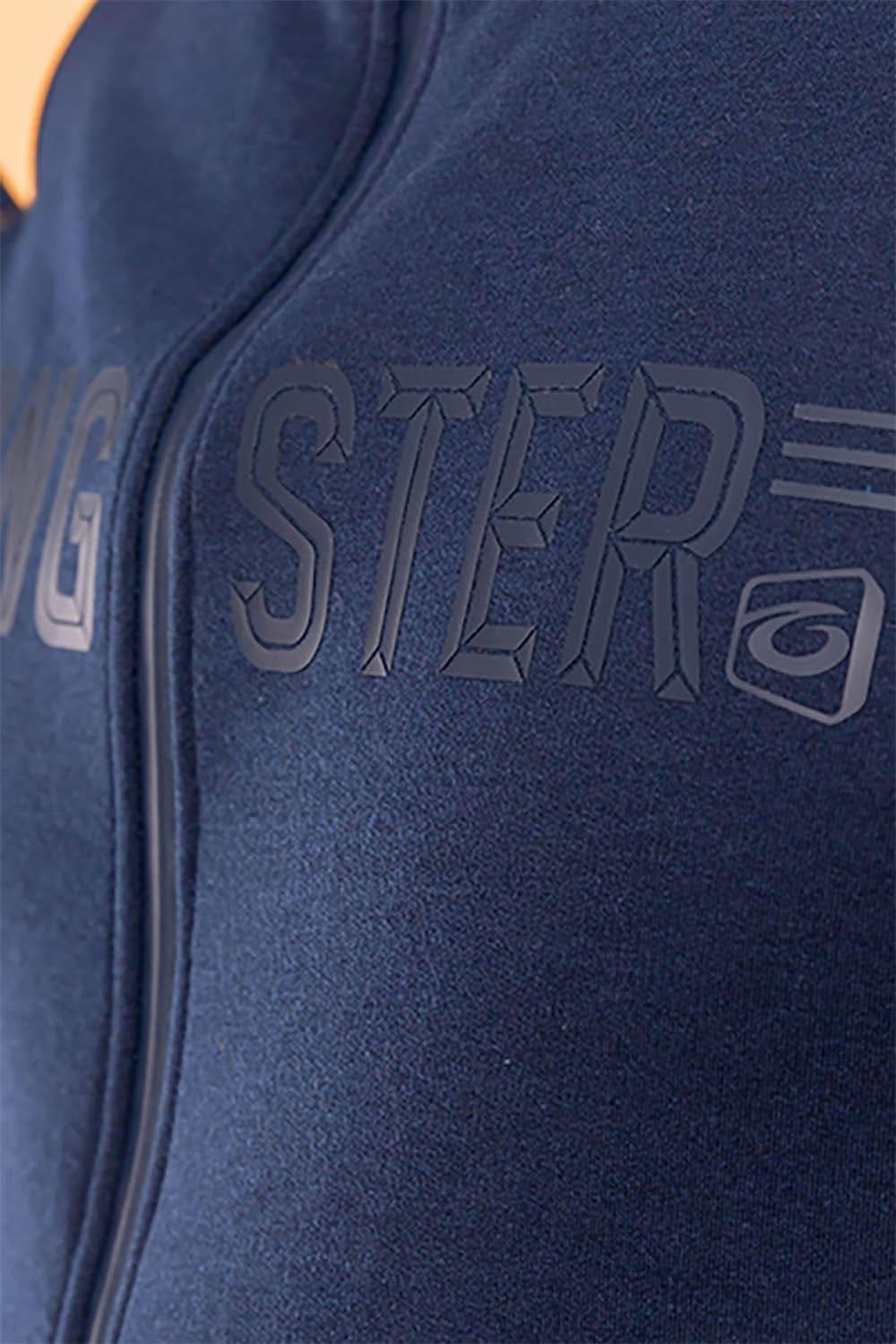Polerón Full Zipper Sherpa Coexist Azul Gangster - Gangster