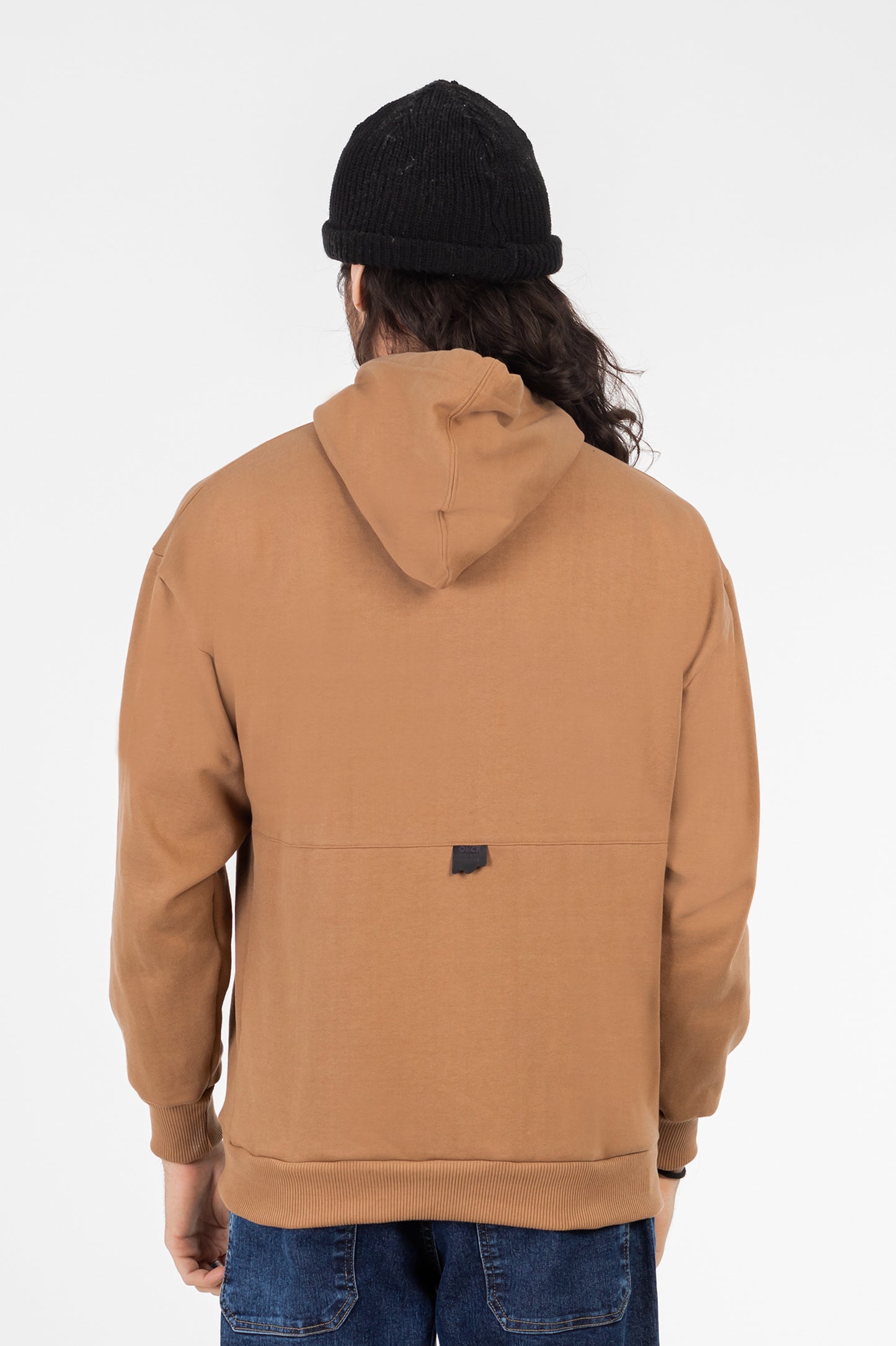 Poleron Full Zipper Fleece Nolus Beige Overcore