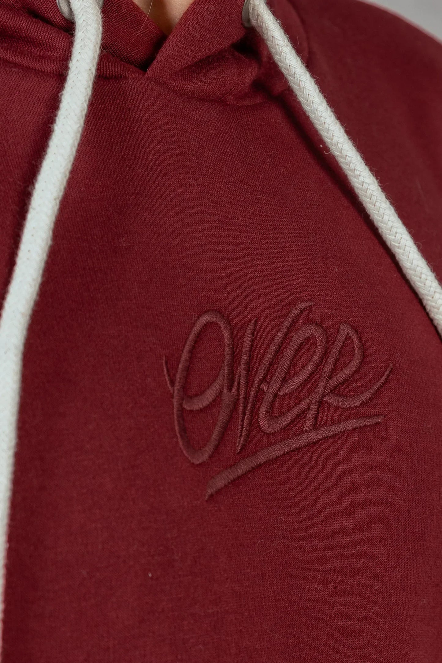 Poleron Hoodie Fleece Brute Rojo Overcore - Gangster