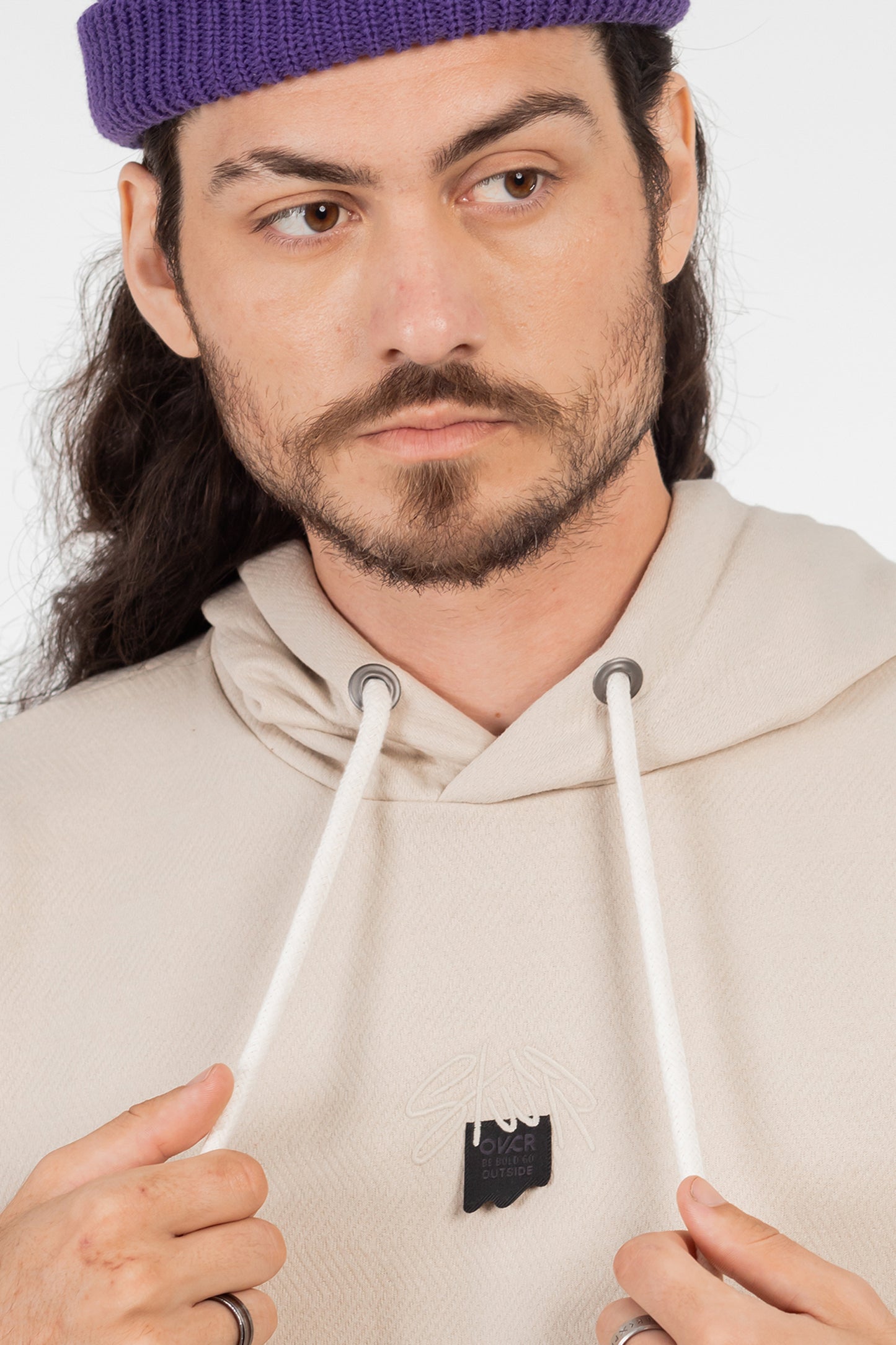 Poleron Hoodie Fleece Clean Arena Overcore