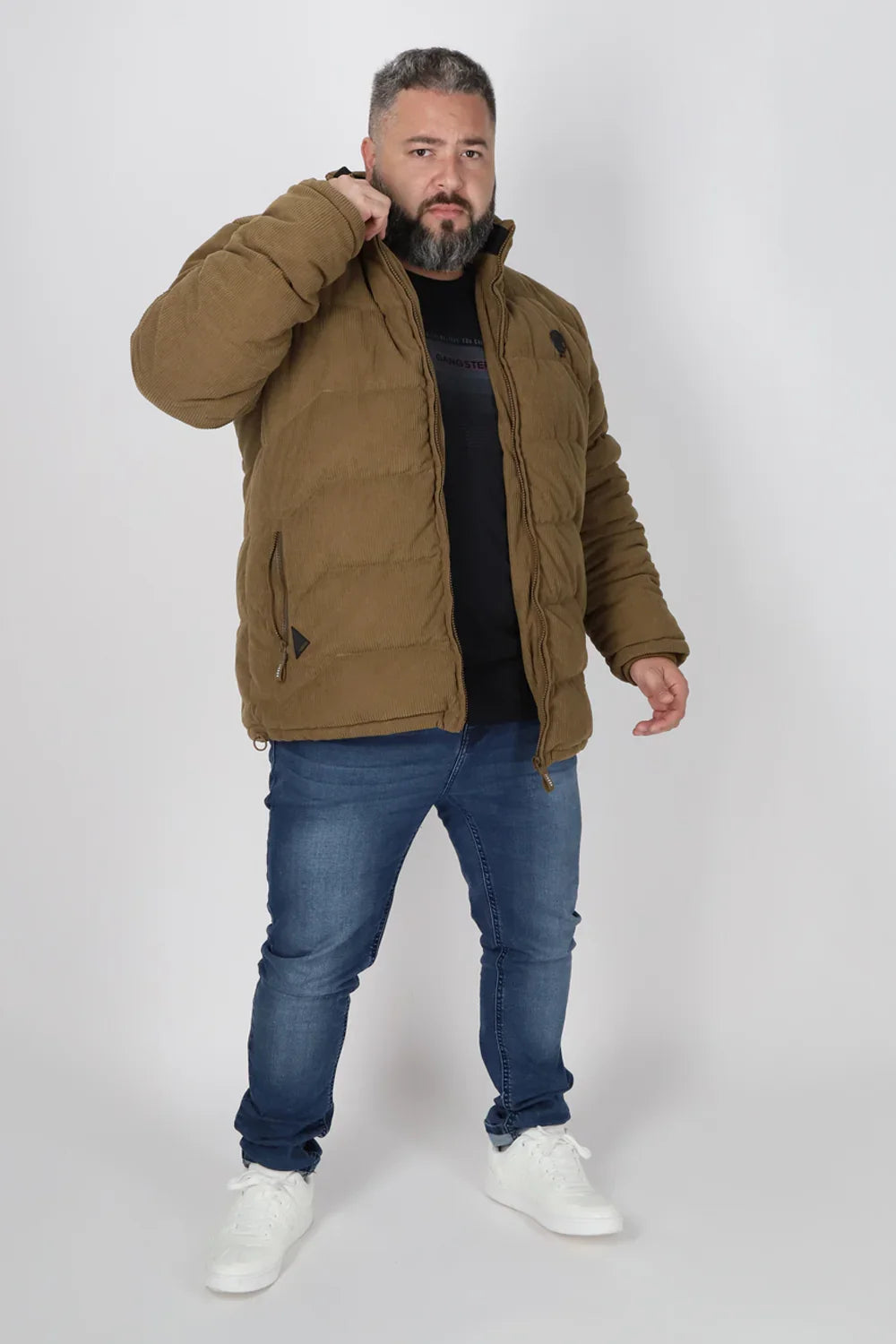 Plus Chaqueta Cotele Chicago Cafe Gangster - Gangster