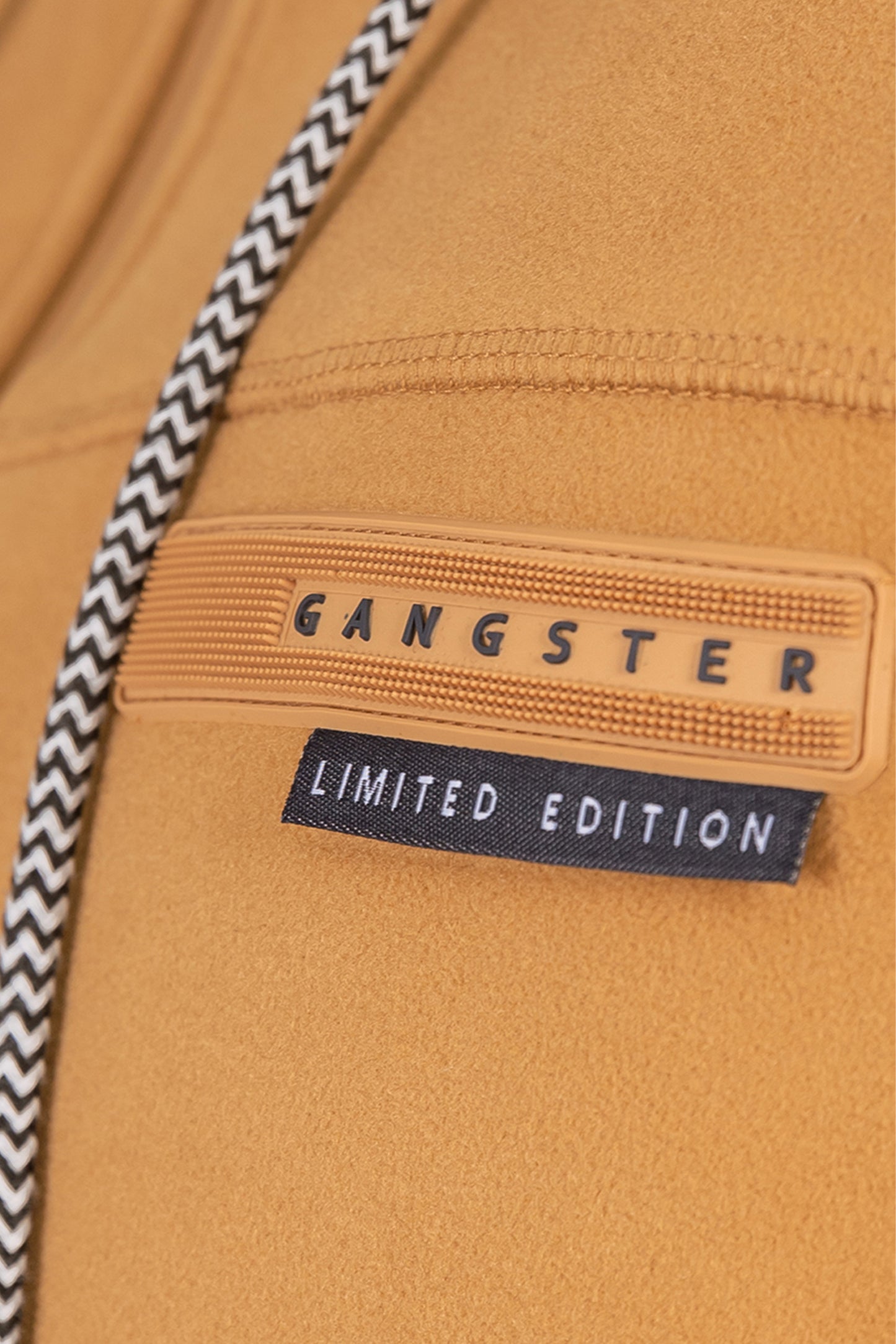 Poleron Full Zipper Tender Cafe Gangster