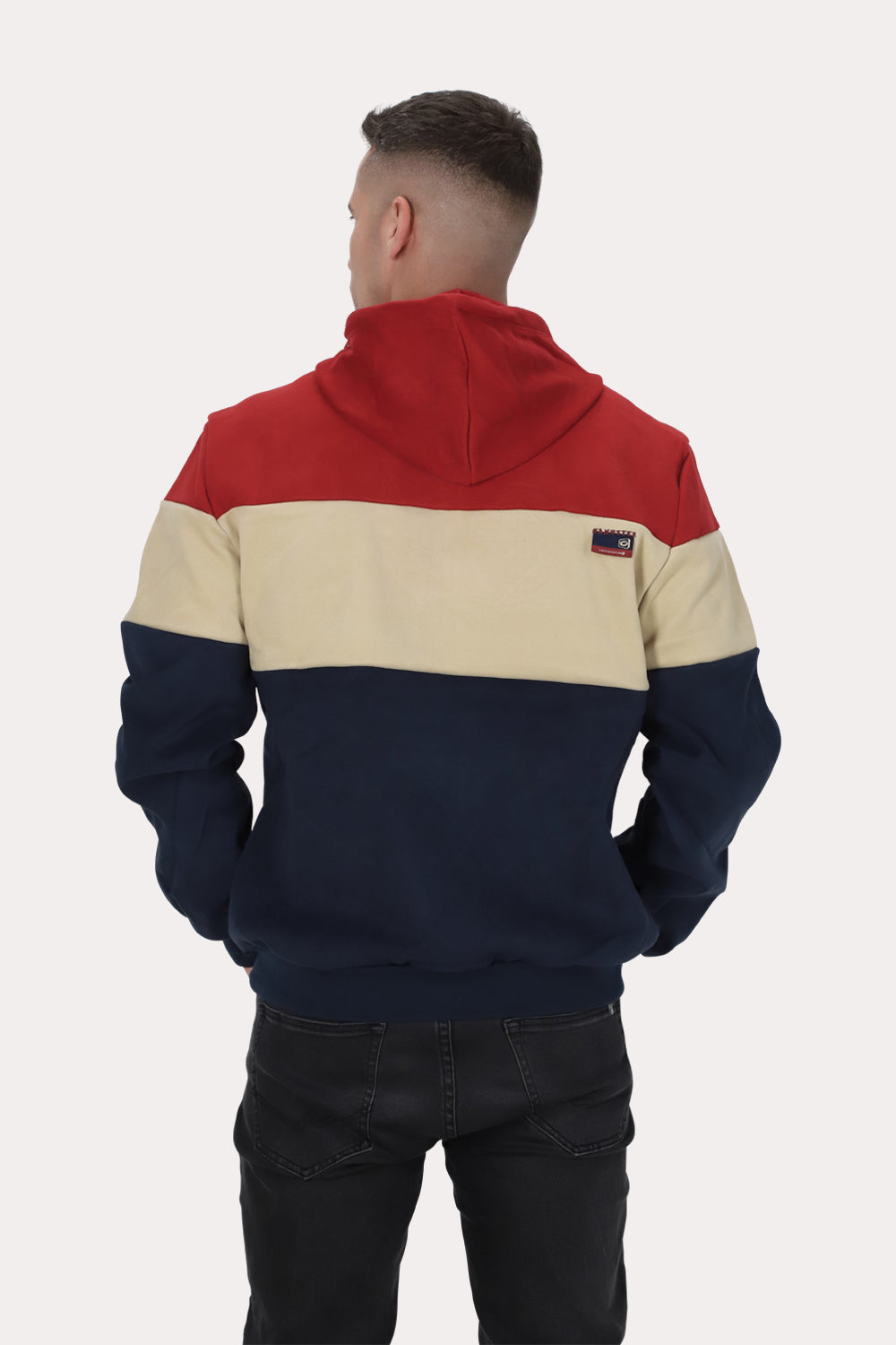 Teen Poleron Fullziper Peachy Azul Gangster