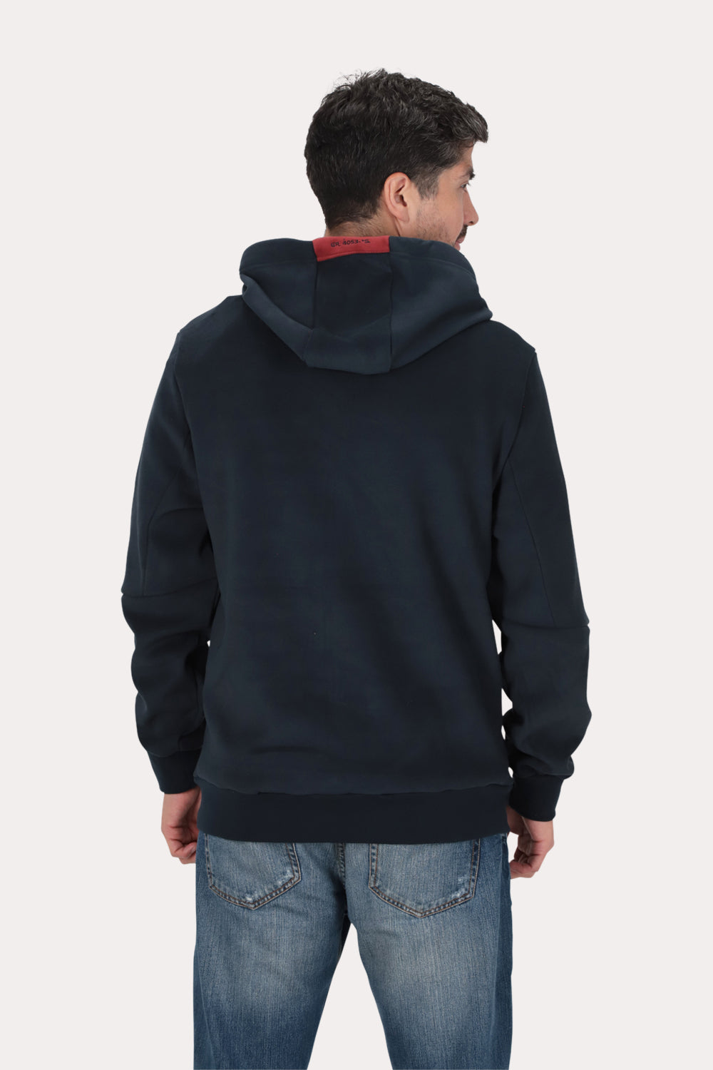 Poleron Full Zipper Outland Azul Marino Gangster