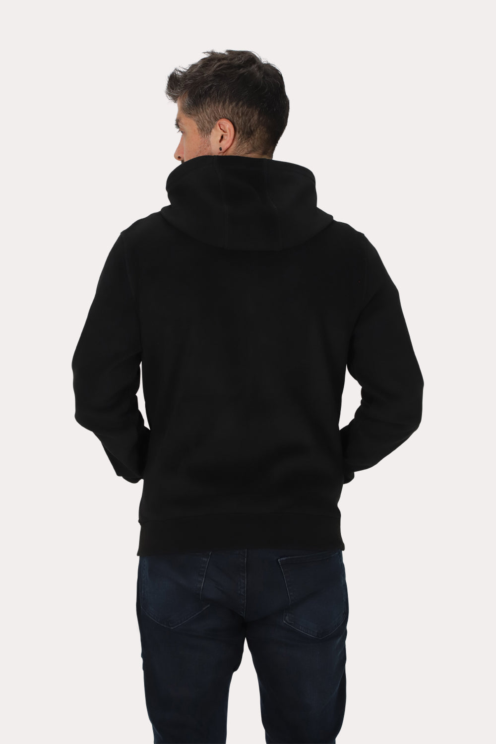 Poleron Full Zipper Nordvik Negro Gangster