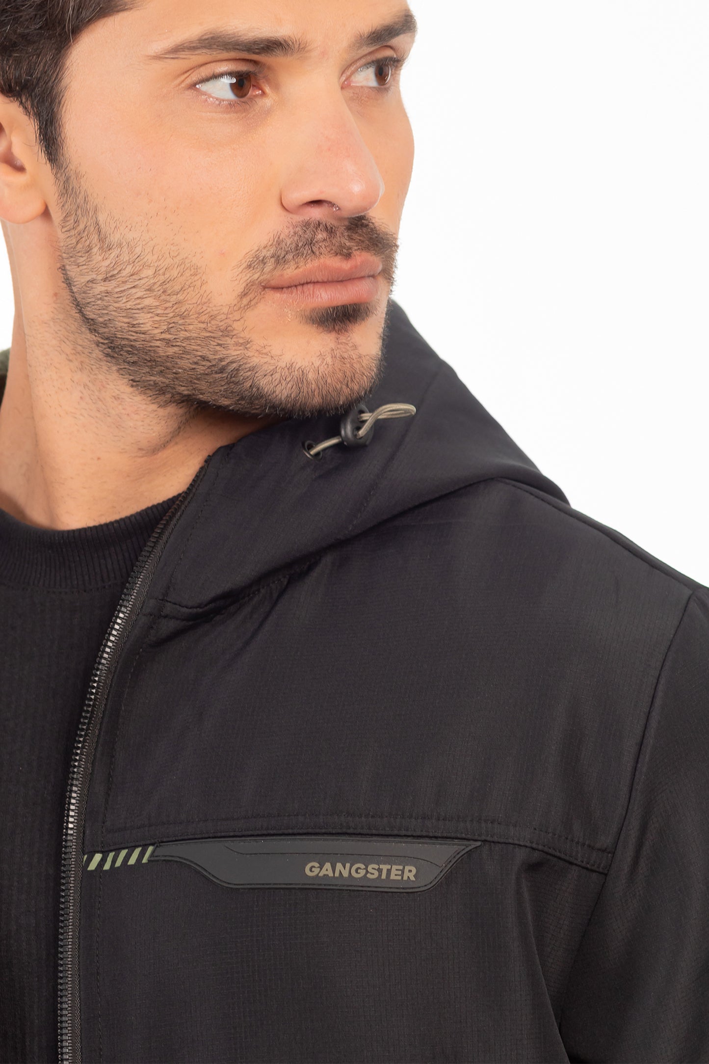 Chaqueta Full Zipper Windrax Azul Marino Mezcla Gangster