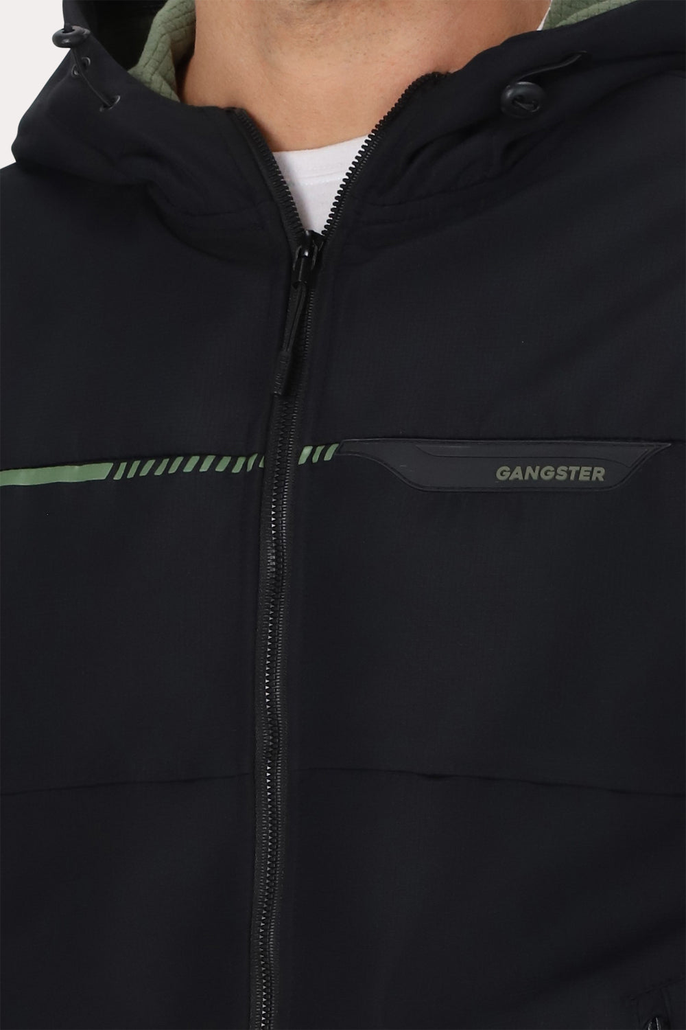 Chaqueta Full Zipper Windrax Negro Gangster
