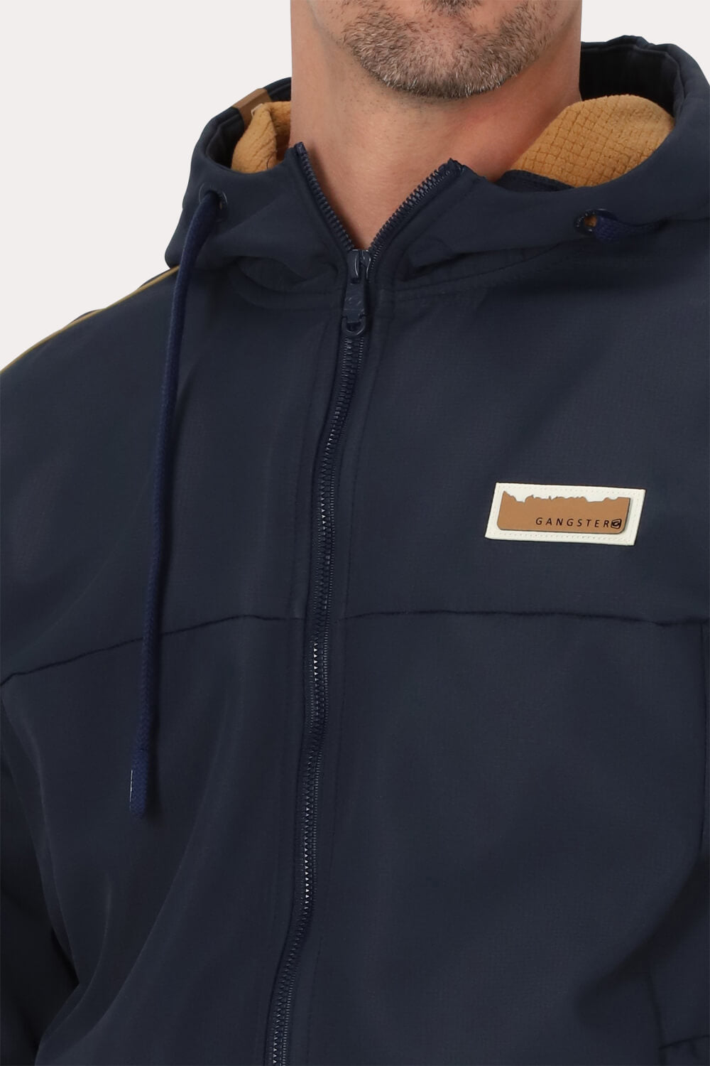 Chaqueta Full Zipper Crag Azul Marino Gangster