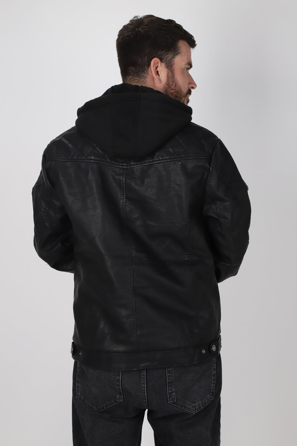 Chaqueta PU Pride Negro Gangster