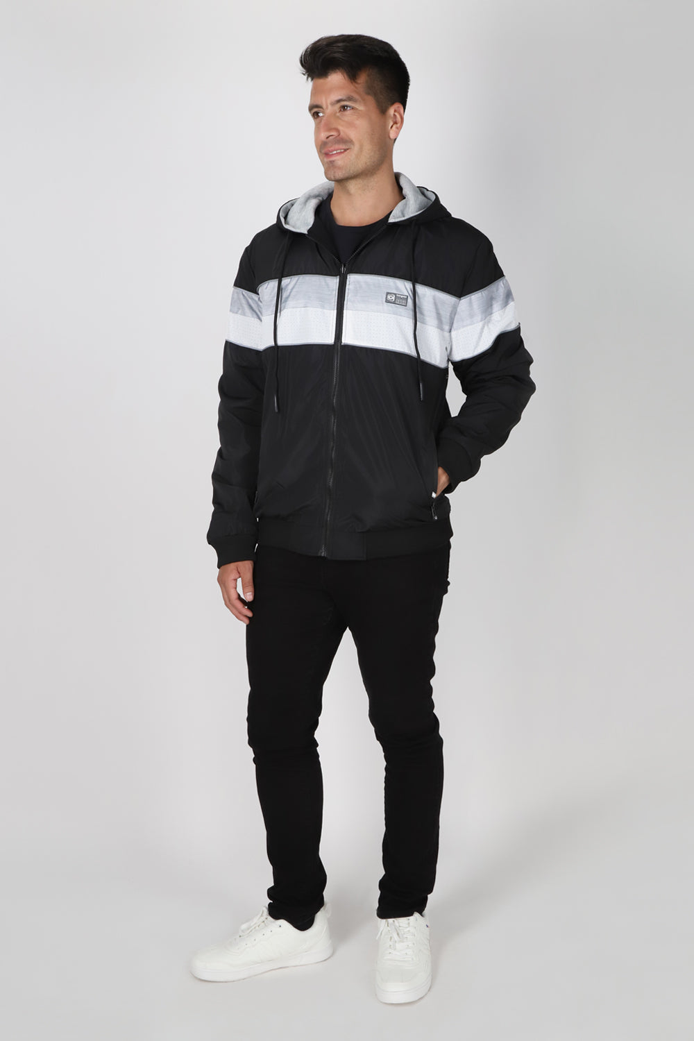 Cortaviento Reversible Fate Negro Gangster