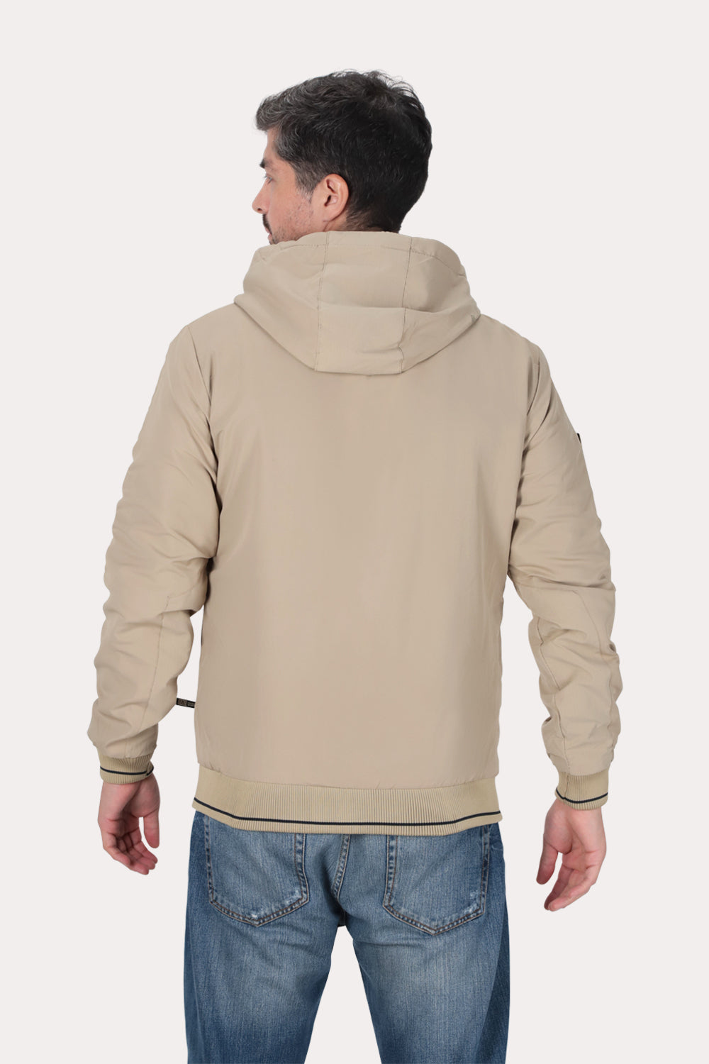 Cortaviento Reversible Dual Beige Gangster