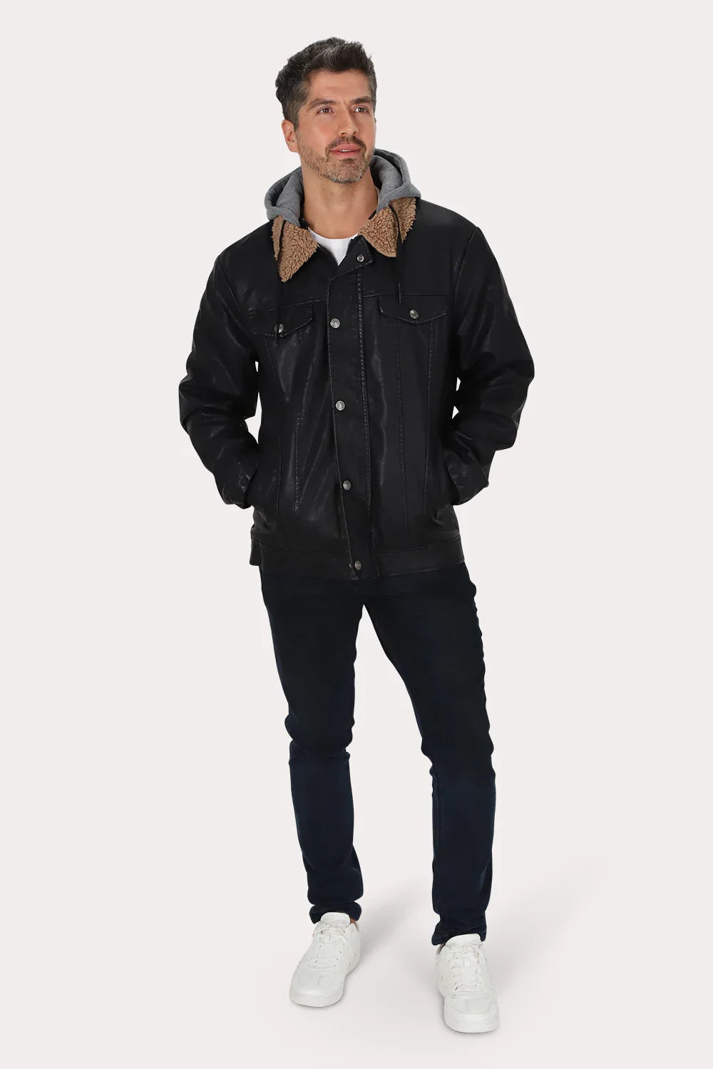 Chaqueta Pu Highway Negro Gangster - Gangster