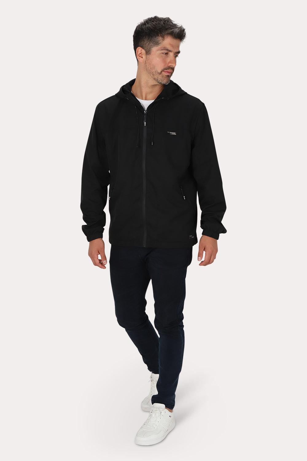 Cortaviento Reversible Flurry Negro Gangster