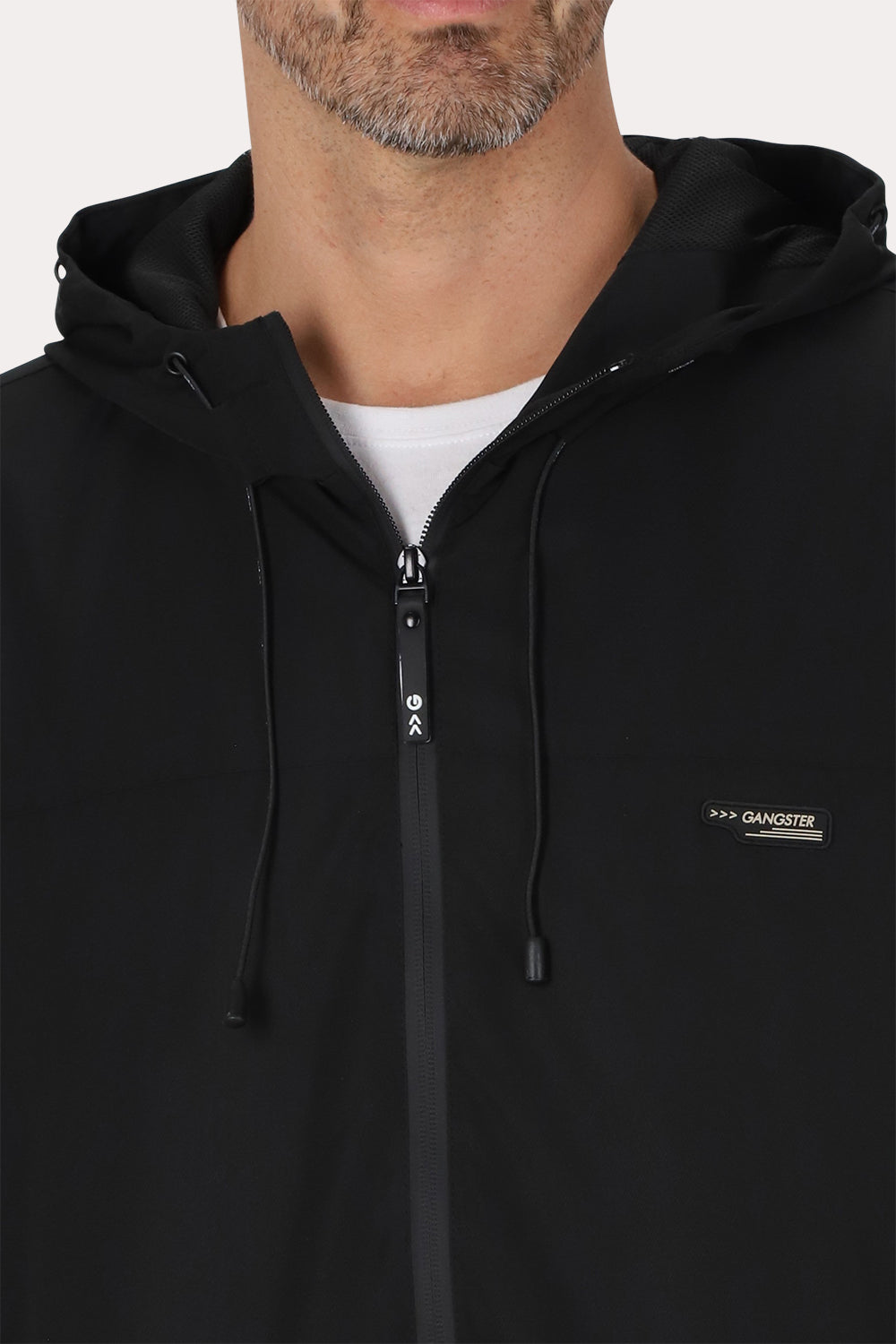 Cortaviento Reversible Flurry Negro Gangster