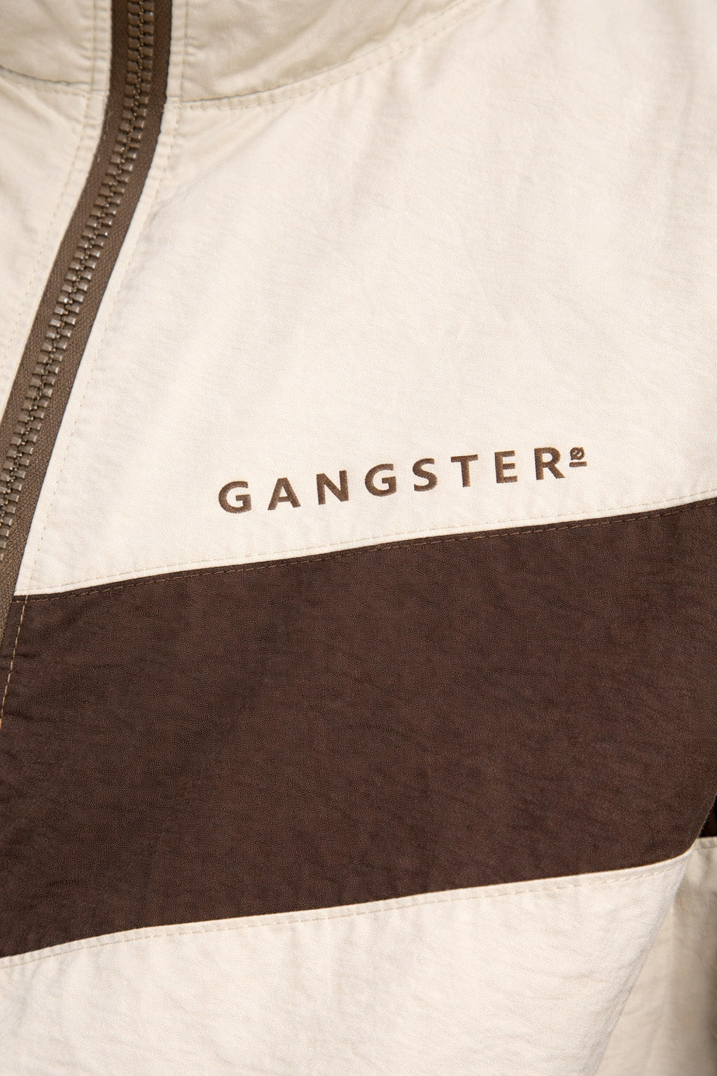 Cortaviento Deportivo Label Beige