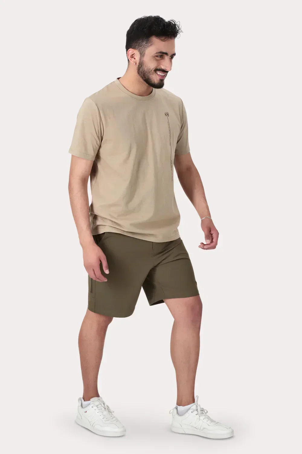 Bermuda Elasticado Clark Verde Oliva - Gangster