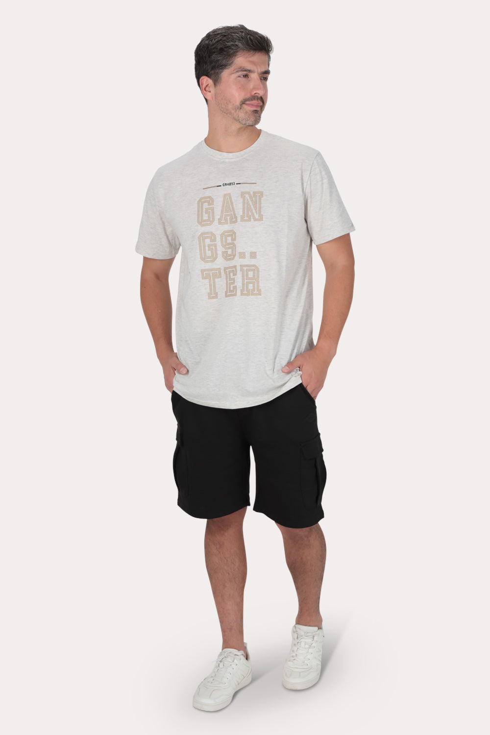 Short Bermuda Jogger Cargo Dope Negro Gangster