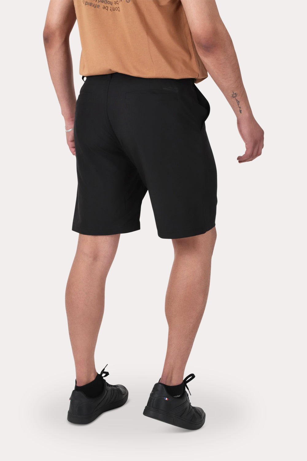 Plus Bermuda Elasticado Bloor Negro