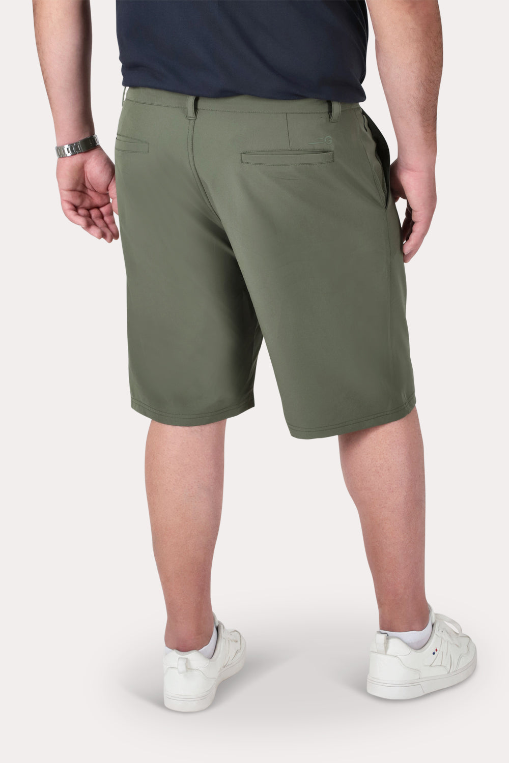 Plus Bermuda Elasticado Bloor Verde Linchen