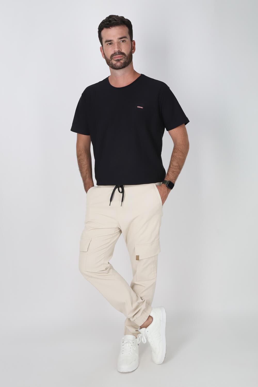 Pantalon Jogger Canvas Recruit Beige Gangster - Gangster