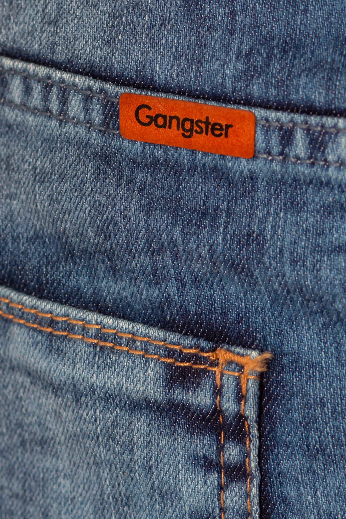 Pantalon Jogger Denim 0 Azul Gangster