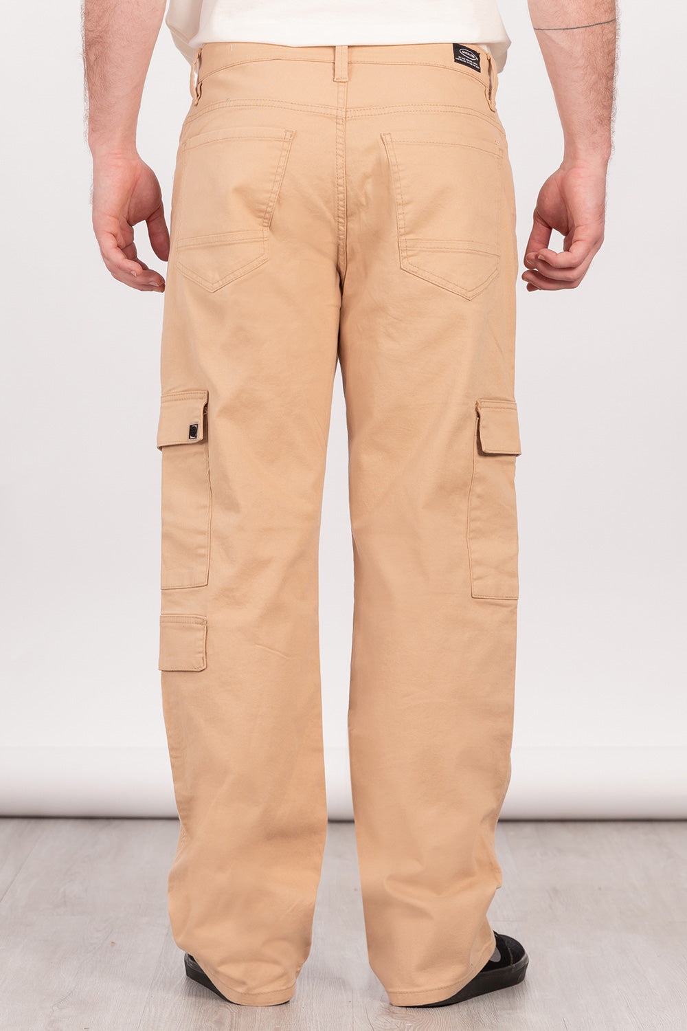 Pantalon Canvas Cargo Steel Beige Overcore