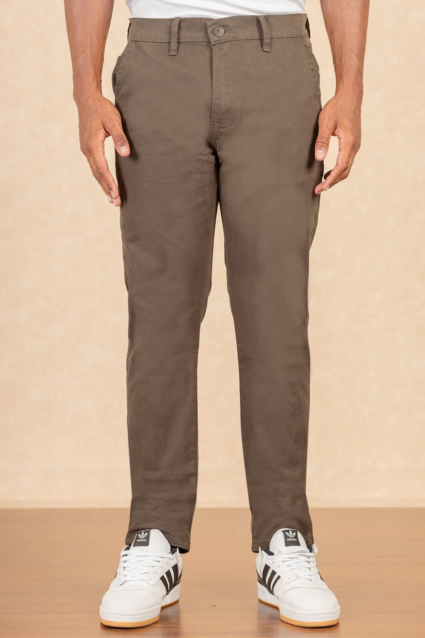 Pantalon Canvas Liso 0 VerdeGangster