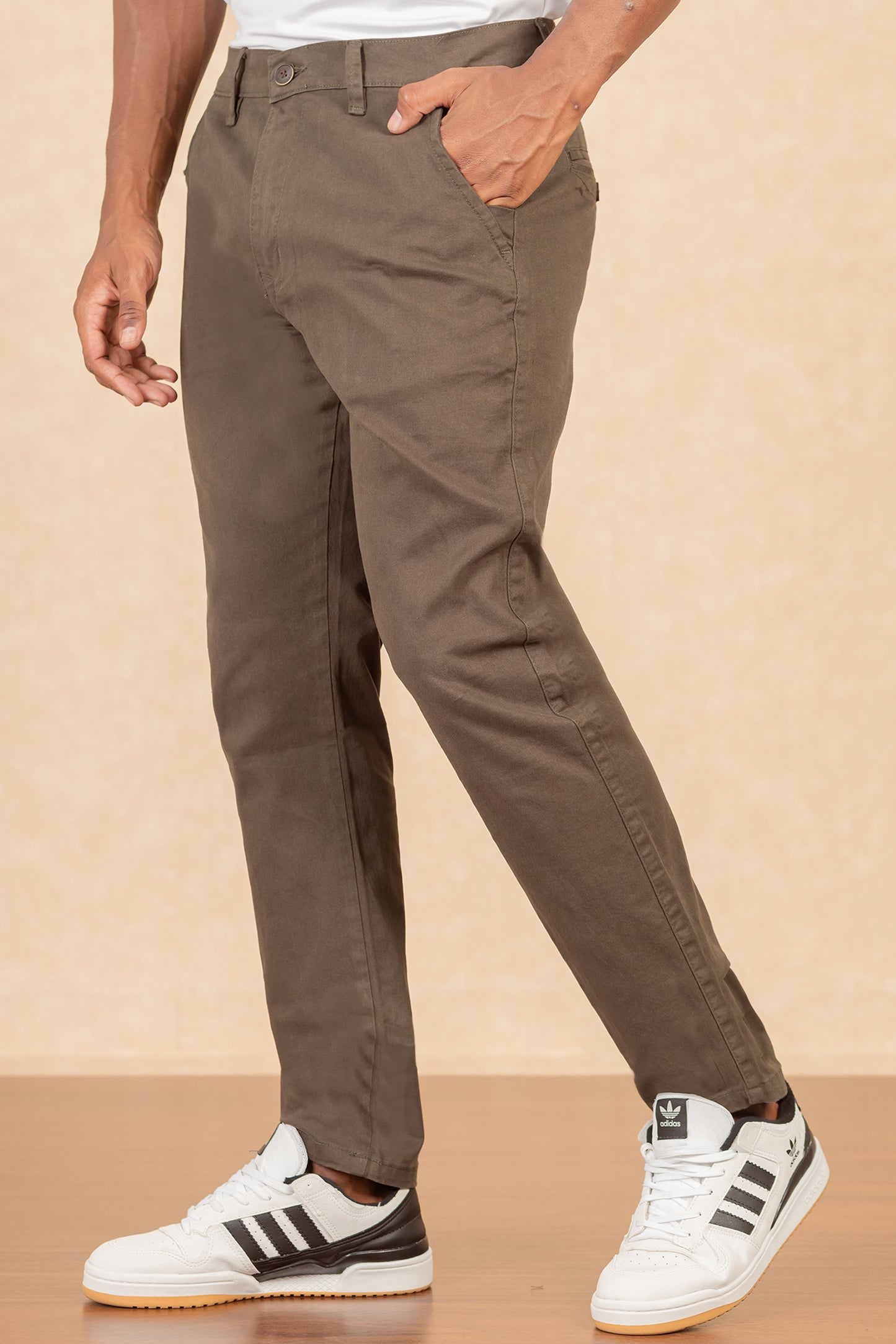 Pantalon Canvas Liso 0 VerdeGangster
