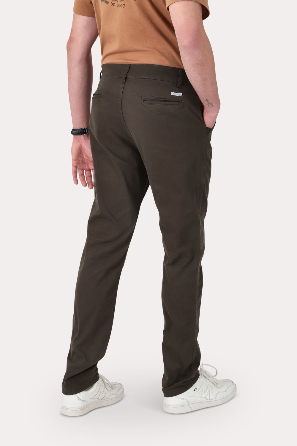 Pantalon Canvas Liso 0 VerdeGangster