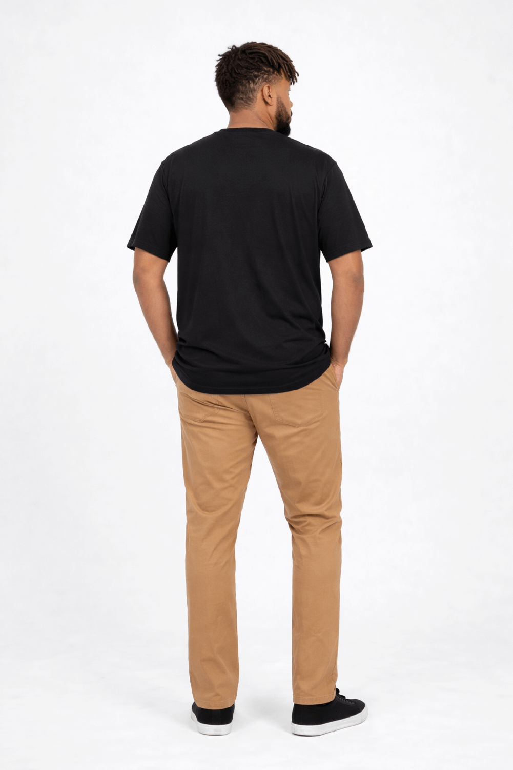 Plus Polera MC Textura Kendall Negro